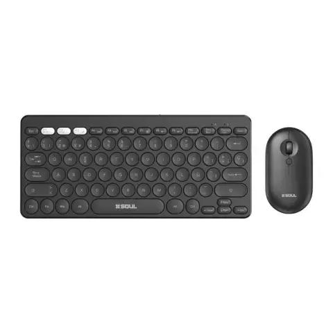 Combo Teclado 80% + Mouse Inalambrico Soul Office OCW200 - comprar online