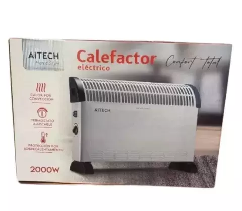 Calefactor Electrico Aitech 2000W - comprar online