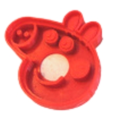 Cortador de Biscoito Pasta Americana Biscuit Pepa Pig CT10501 - comprar online