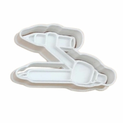 Kit Cortador de Biscoito Pasta Americana Biscuit Dia dos Professores 4 CT12246 - JLK3D