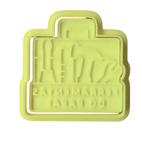 Kit Cortador de Biscoito Pasta Americana Biscuit Dia dos Pais Caixa de Ferramentas do Papai CT12254