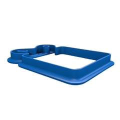 kit com 6 Cortadores de Biscoito Pasta Americana Biscuit Natal CT10194