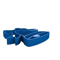 Cortador de Biscoito 3D Pasta Americana Biscuit Sino de Natal CT10204 - comprar online