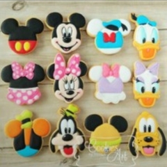 Kit 4 Cortadores de Biscoito Pato Donald e Daizy CT10500 - JLK3D