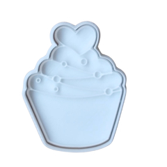 Kit Cortador de Biscoito Pasta Americana Biscuit Cupcake com Coração 2 Ct12250 - comprar online