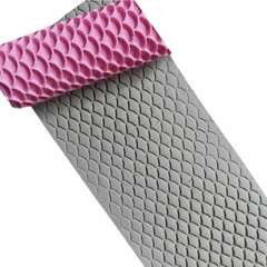 Rolo de Textura para Biscoito Pasta Americana e Argila Escamas Sereia RL10017