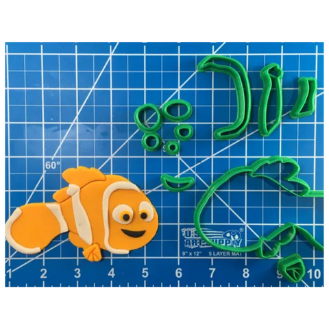 Kit Cortadores de Biscoito Modulados Nemo CT12114