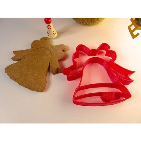 Cortador de Biscoito 3D Pasta Americana Biscuit Sino de Natal CT10204