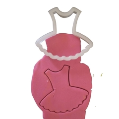 Kit 3 Cortadores 3D Confeitaria Biscoito Pasta Americana Biscuit Menina Princesa CT10289 na internet