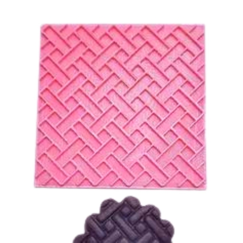 Marcador de Textura para Confeitaria e Artesanato Ladrilho MT10225