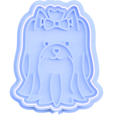 Kit com 7 Cortadores de Biscoito Pasta Americana Biscuit Pet Love Dog 1 CT10985T na internet