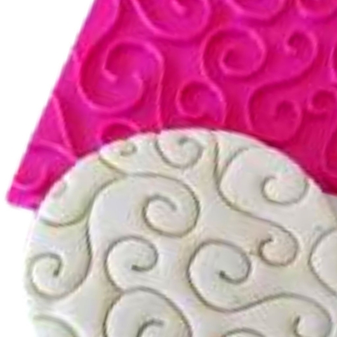 Marcador de Textura para Confeitaria e Artesanato Arabescos MT10218