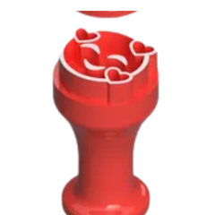 Carimbo de Brigadeiro Dia dos Namorados Amor CT12081 - JLK3D