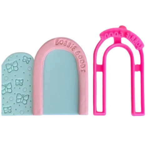 Kit Cortador de Biscoito Pasta Americana Arco Bons Cachorrinhos CT12335