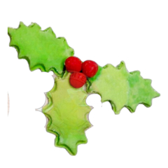 Cortador de Biscoito Pasta Americana Biscuit em Régua Folhas CT11163 - comprar online