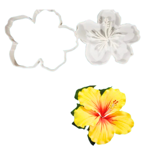 Kit Cortador de Biscoito Pasta Americana Biscuit Flor Havaiana CT12237