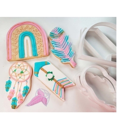 Kit Cortador de Biscoito Chá de Bebe Boho CT10286