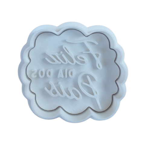 Kit Cortador de Biscoito Pasta American Biscuit Feliz dia dos Pais CT12302