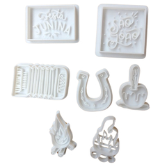 Cortador de Biscoito Pasta Americana Biscuit Festa Junina 2 CT12250