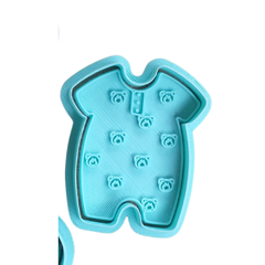 Kit Cortador de Biscoito Pasta Americana Biscuit Chá de Bebê Baby Ursinho CT12277 - JLK3D