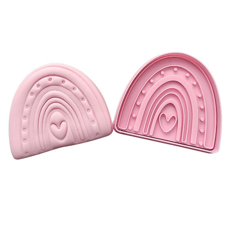 AKit Cortador de Biscoito Pasta Americana Biscuit Arco Iris Boho CT11037