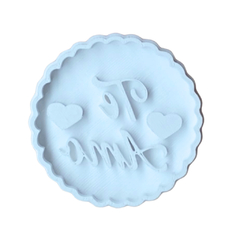 Cortador de Biscoito Pasta Americana Biscuit Te Amo com Corações CT12253