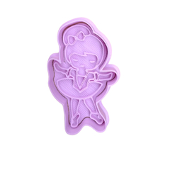 Kit Cortador de Biscoito Pasta Americana Biscuit Menina Bailarina Delicada CT12323 - comprar online