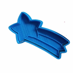 KIt com 6 Cortadores de Biscoito Pasta Americana Biscuit Espaço CT10904T - JLK3D