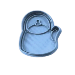 Kit Cortador de Biscoito Pasta Americana Biscuit Xicaras e Bules com Corações CT12275 - comprar online