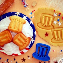 Cortador de Biscoito Pasta Americana Biscuit Cartola CT10425