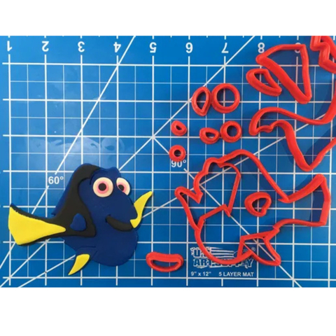 Kit Cortadores de Biscoito Modulados Dory CT12121