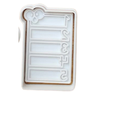 Kit Cortador de Biscoito Pasta Americana Biscuit Dia dos Professores Carinhas 2 CT12321 - JLK3D