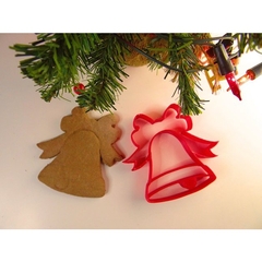 Cortador de Biscoito 3D Pasta Americana Biscuit Sino de Natal CT10204 na internet