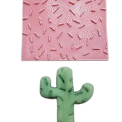 Marcador de Textura para Confeitaria e Artesanato Cactus MT10217