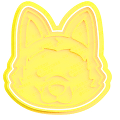 Kit com 7 Cortadores de Biscoito Pasta Americana Biscuit Pet Love Dog 1 CT10985T - JLK3D