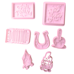 Cortador de Biscoito Pasta Americana Biscuit Festa Junina 2 CT12250 - JLK3D