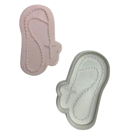 Kit Cortador de Biscoito Pasta Americana Biscuit Rosário Terço CT12230