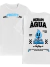 Camiseta tradicional branca, BEBAM AGUA - comprar online