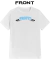 Camiseta tradicional branca, BEBAM AGUA na internet