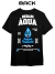Camiseta tradicional preta, BEBAM AGUA - PROFIT WEAR