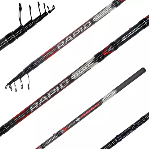 Caña Telescopica Caster Rapid 4m Pejerrey Lisas Carbono 100g - comprar online