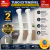 Kit C/ 2 Sifão Flexível Sanfonado Ajustável Pia Cozinha Tanque Branco