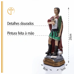 RESINA - SANTO EXPEDITO - 20CM - comprar online