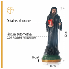 RESINA - SÃO BENTO - 40CM - comprar online