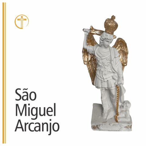RESINA - SÃO MIGUEL ARCANJO - GARGANO - 12CM - comprar online