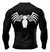 Remera Compresión Manga Larga Venom, Mod 1, Slim Fit en internet
