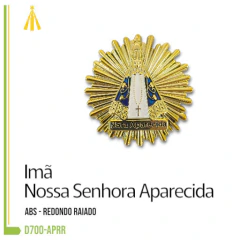 IMÃ ABS NS APARECIDA REDONDO RAIADO - D700-APRR