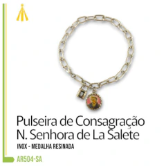 PULSEIRA CONSAGRAÇÃO INOX -NS DA SALATE - AR504-SA
