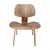 Silla moderna de madera contrachapada