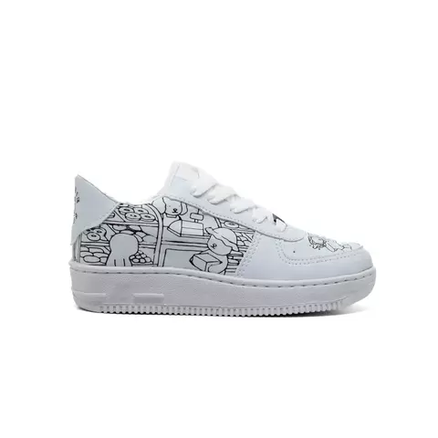 Tenis Infantil Bobbie Goods Pinte e Divirtasse